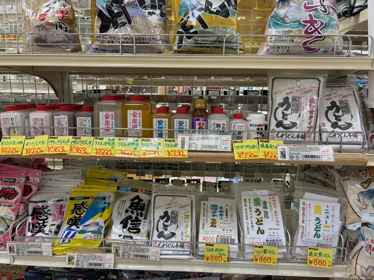 ヘラブナセット釣りのクワセエサの御案内