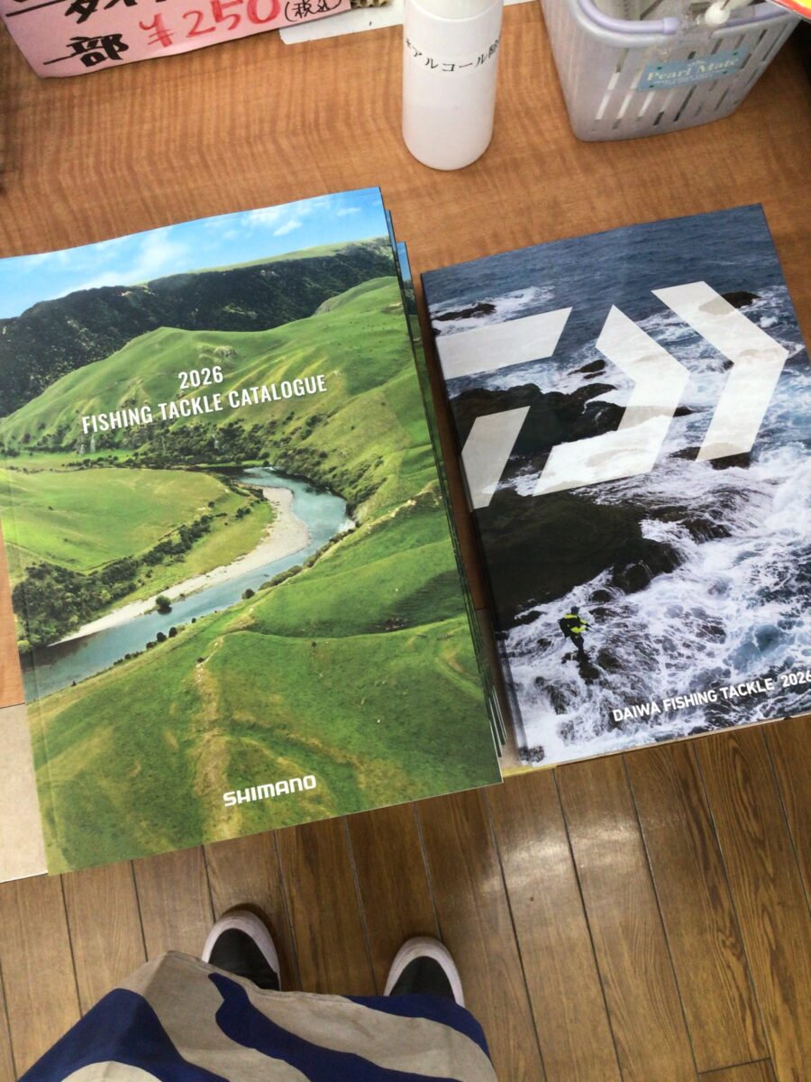 各社2026船釣り用品新製品発表されました！！御予約承ります！！