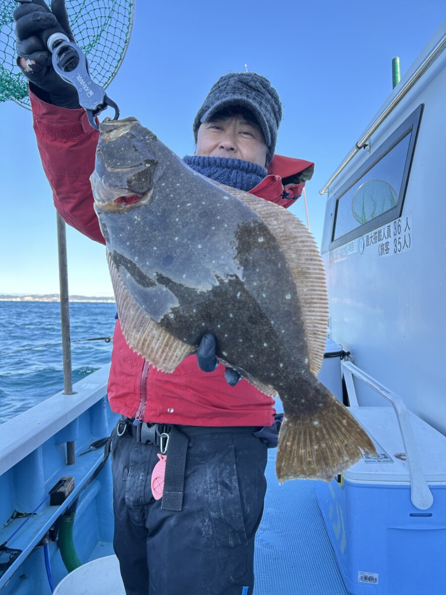 スタッフ平賀釣行記～佐島/ヒラメ１匹/50cm～