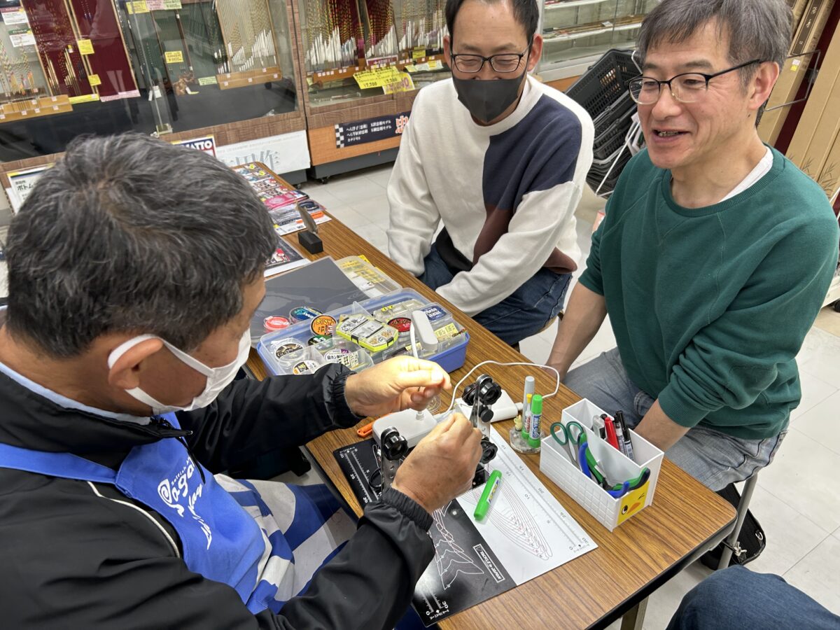 2026年2月28日・3月1日相模屋鮎友釣り仕掛け教室
