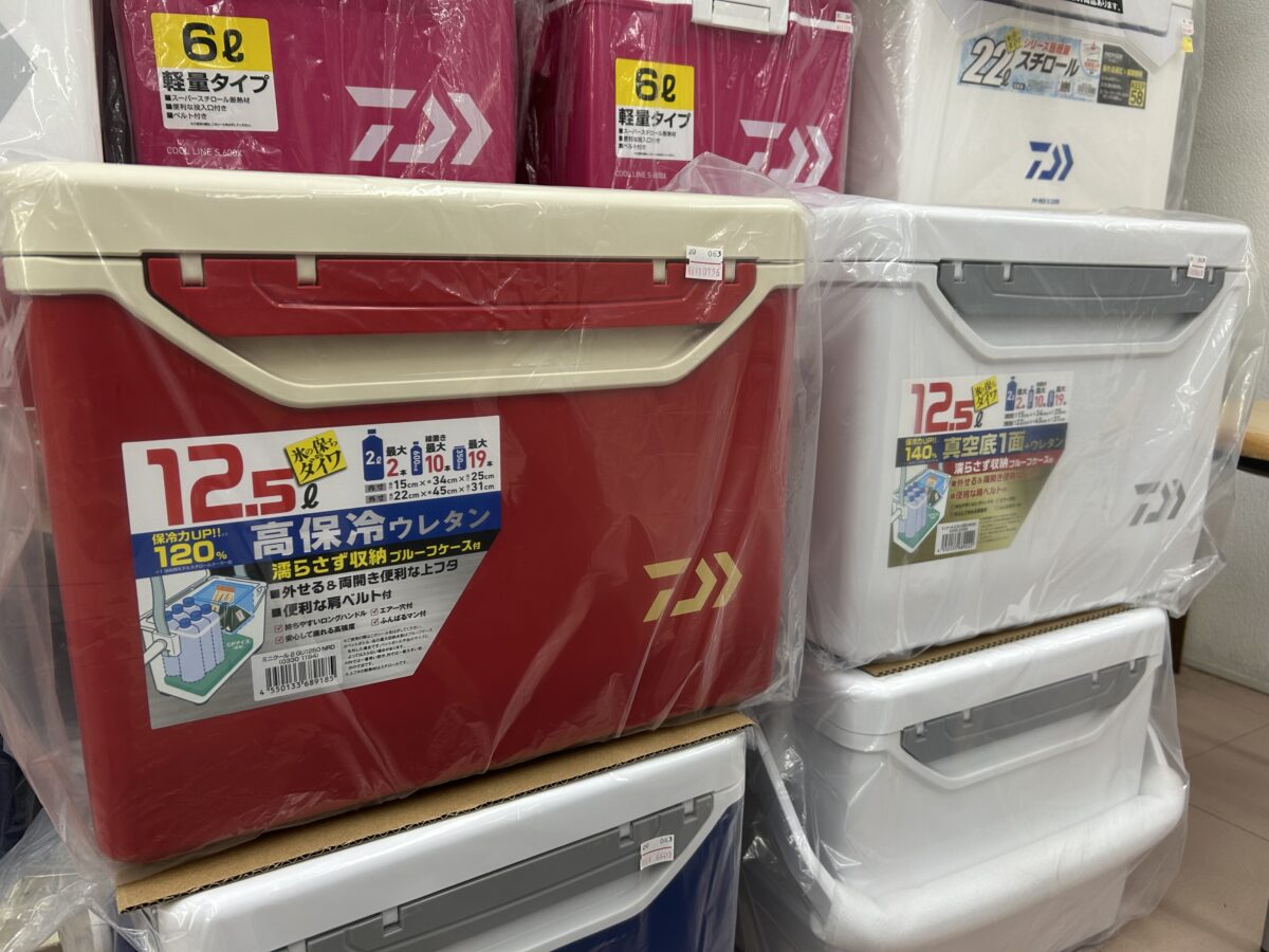 保冷力UP、ワカサギにも！ダイワ『ミニクール2 GU1250』