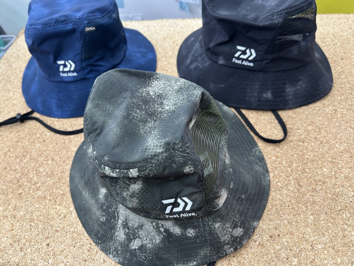半分メッシュで蒸れにくい！ダイワ『DC-4226 ハーフメッシュバケットハット』