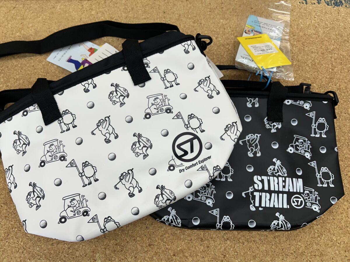 ショルダー紐＆ファスナー＆防水！キャップス『ストリームトレイルPORGY MINI』