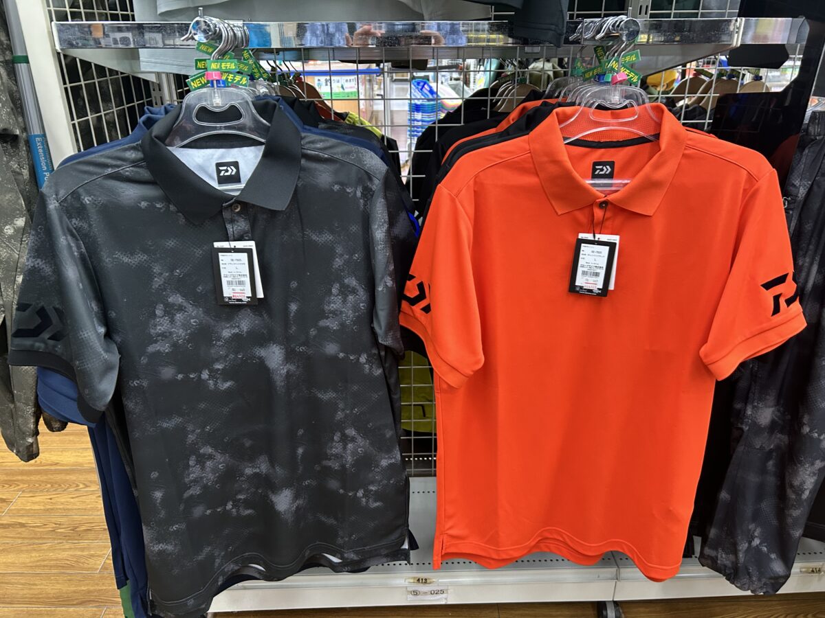 給水速乾機能で快適！ダイワ『DE-7925 半袖ポロシャツ』