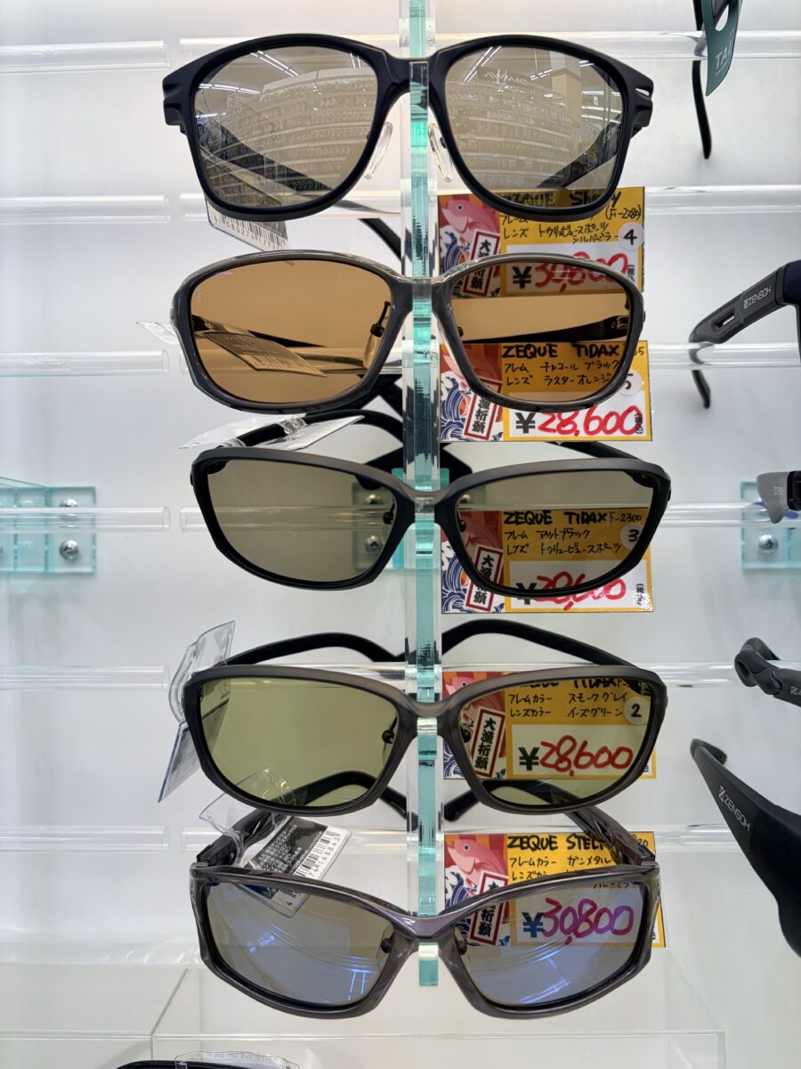 新製品含む人気商品入荷！ZEQUE『TIDAX／STELTH／Sherry』