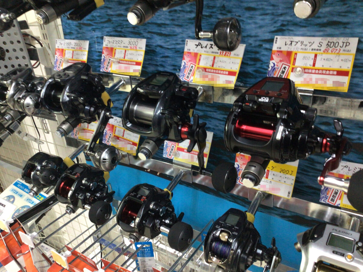 ライト深場釣りのリール選び