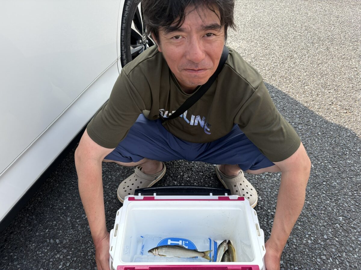 佐々木様・荒井様～昭和橋/鮎4匹最大23cm・鮎9匹最大約21cm～