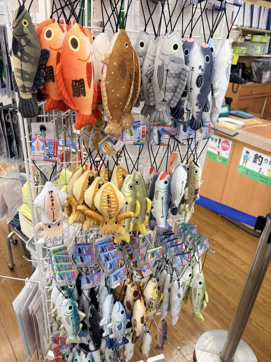 可愛いお魚グッズ各種入荷！