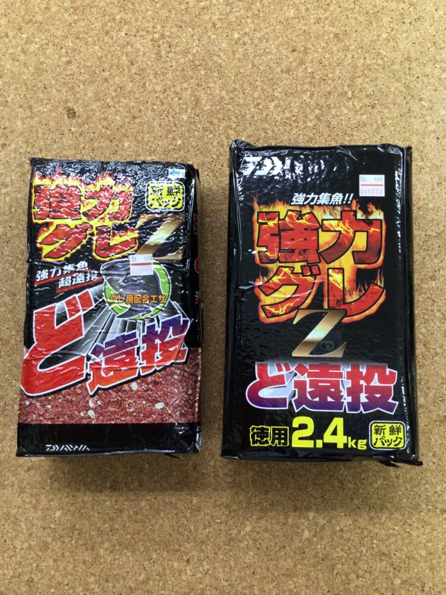1.6倍の徳用サイズ出ました！ダイワ『強力グレZど遠投　徳用』