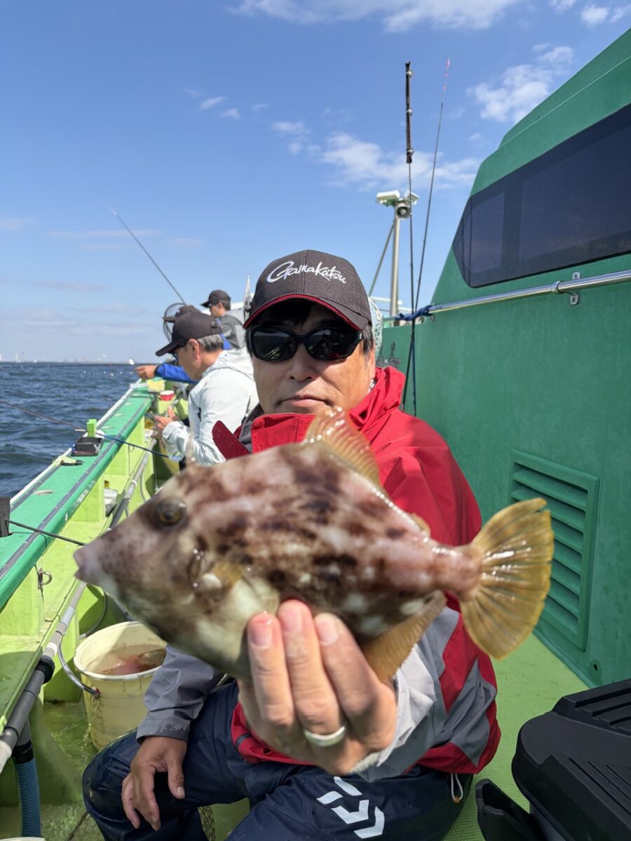 スタッフ平賀釣行記～浦安/カワハギ/1匹～